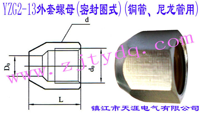 YZG2-13ĸ(ܷȦʽ)(~)Outer Liner Nut