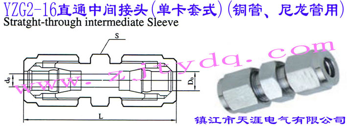 YZG2-16ֱͨg^(οʽ)(~)Straight-through Intermediate Sleeve