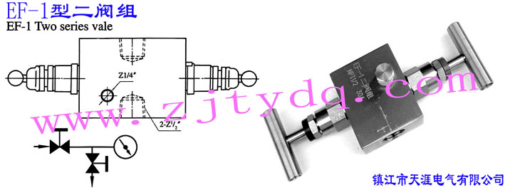 EF-1型二閥組EF-1 Two Series Valve