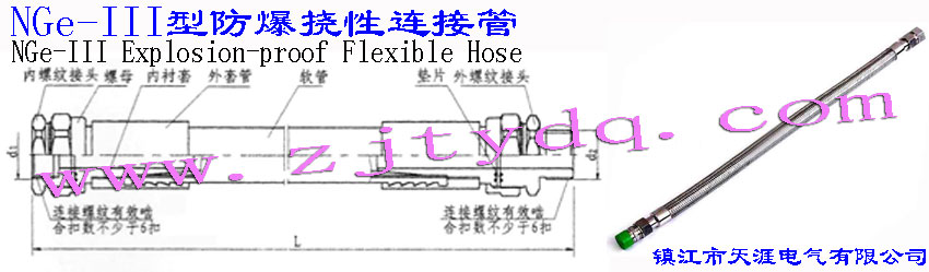 NGe-III型防爆撓性連接管NGe-III Explosion-proof Flexible Hose